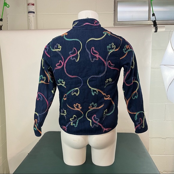 Koret S cotton polyester multicolor open jacket soft interior (399) - Picture 2 of 10